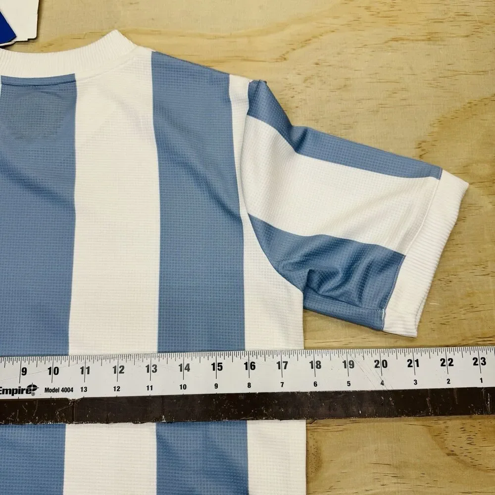 NEW YOUTH Argentina Adidas 50th Anniversary Aeroready Soccer Jersey LG